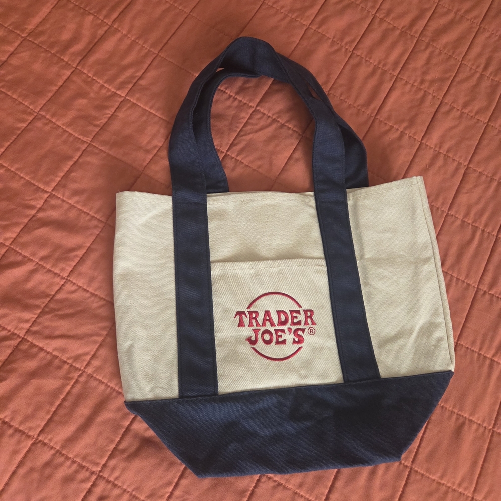 Trader Joe's Mini Tote - Picture 2 of 3